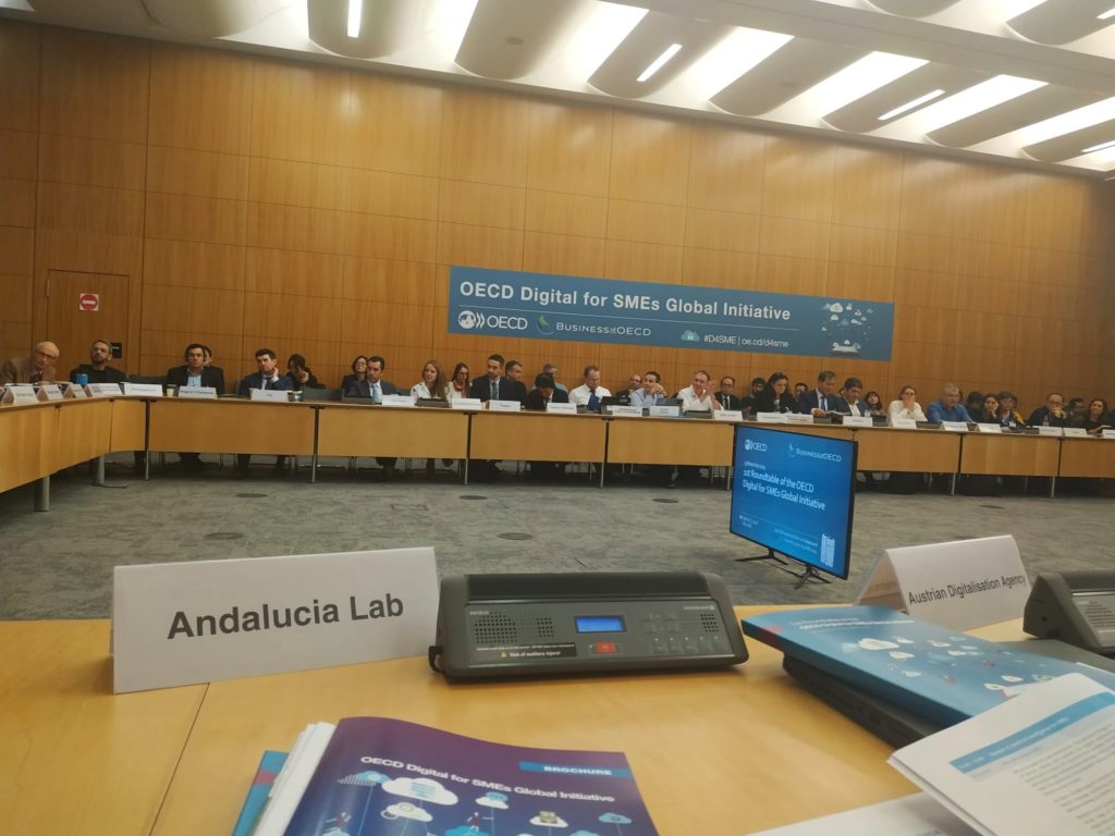 Andalucía Lab en la Jornada de la OECD digital en París