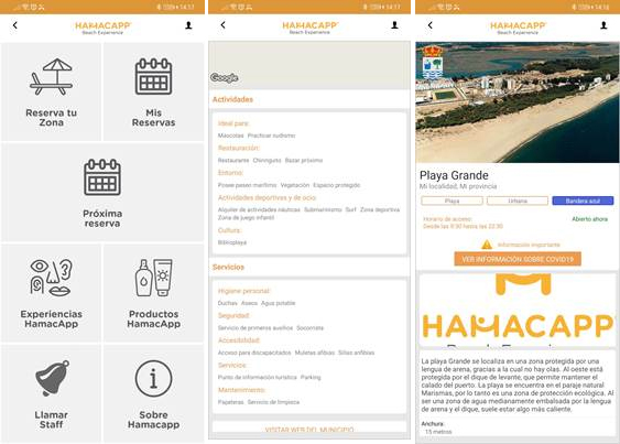 HAMACAPP, una solución para el turismo