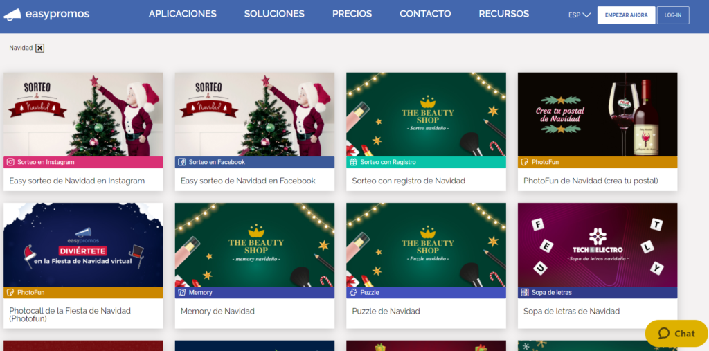 catalogo easypromos contenido top para estas navidades