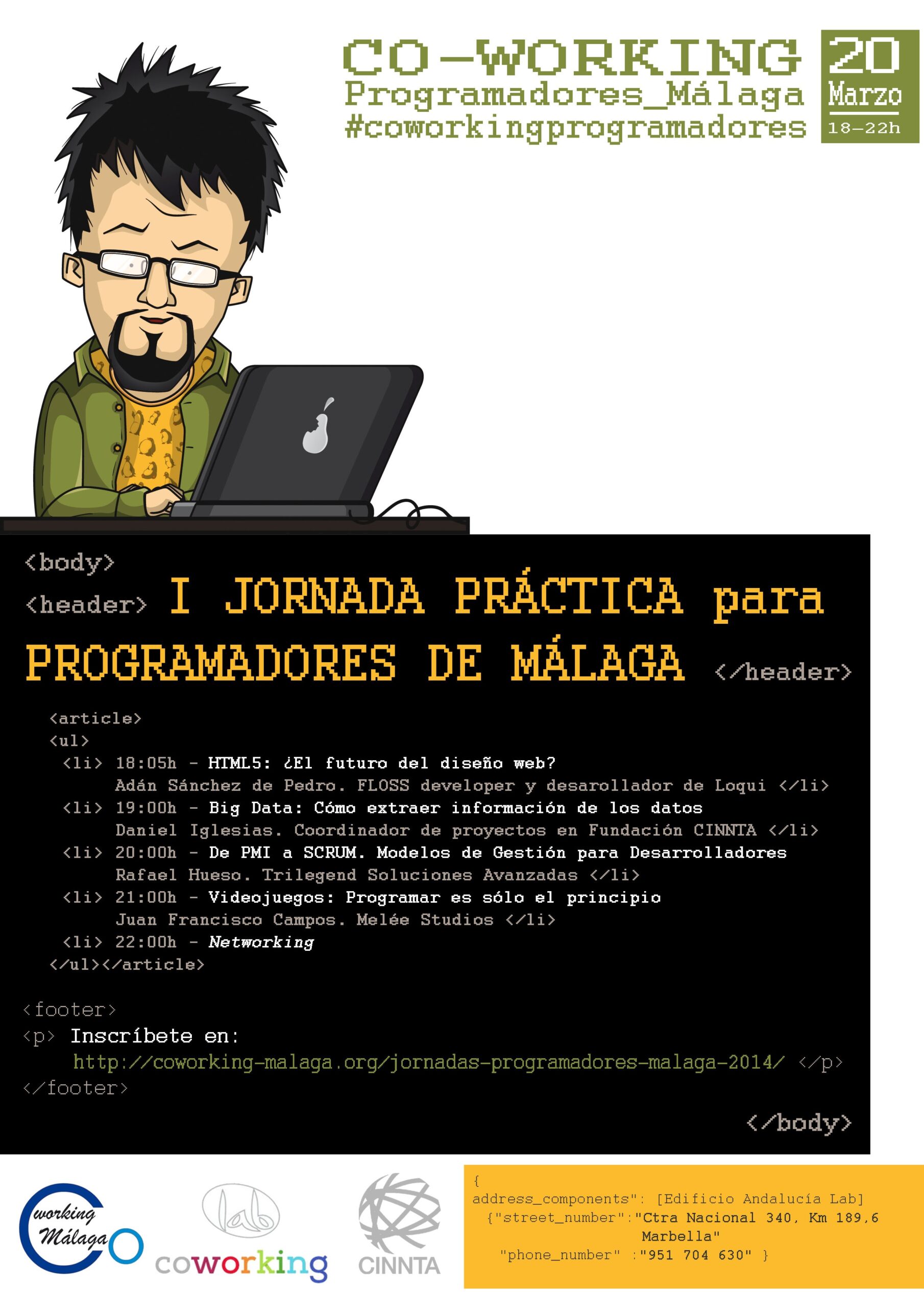 Jornada Práctica para Programadores de Málaga