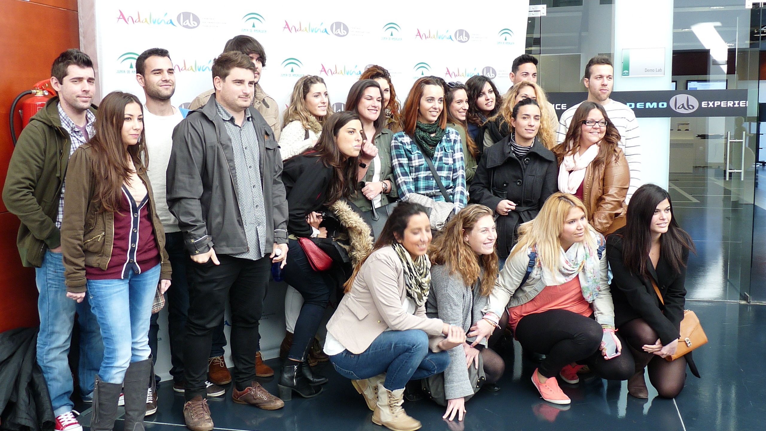 Visita a Andalucia Lab de los estudiantes de la Facultad de Turismo de la Universidad de Málaga