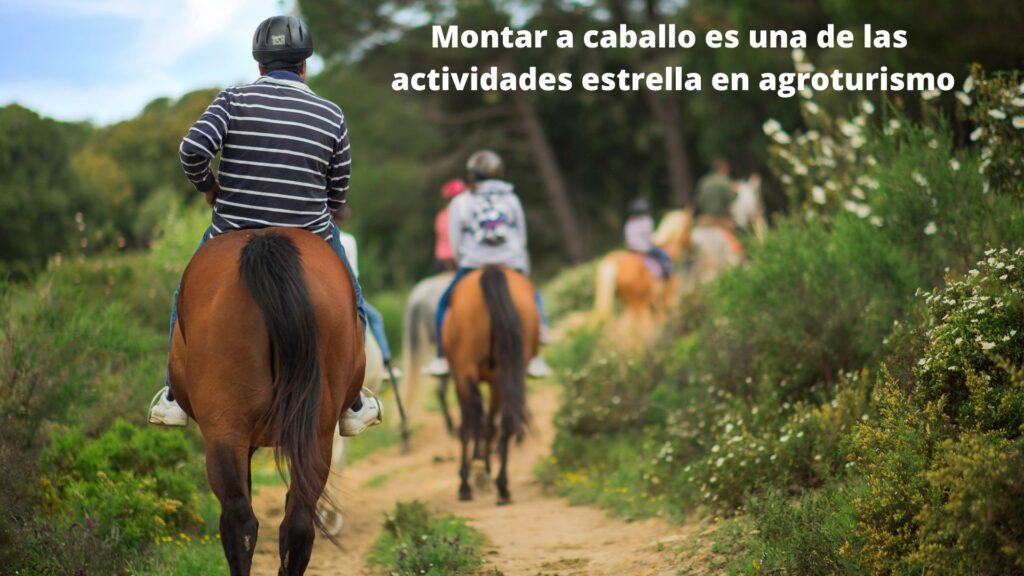 Montar a caballo agroturismo