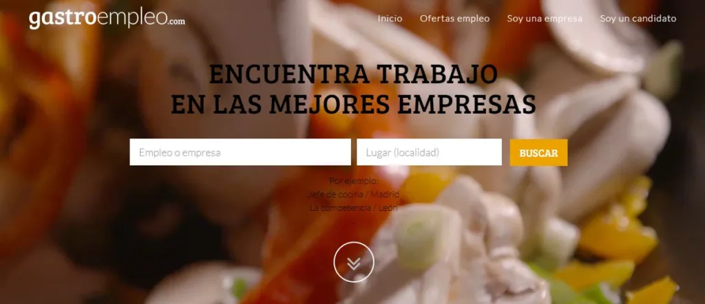 Portal de empleo turismo