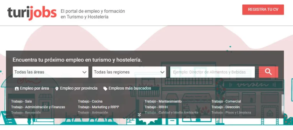 Portal de empleo turismo