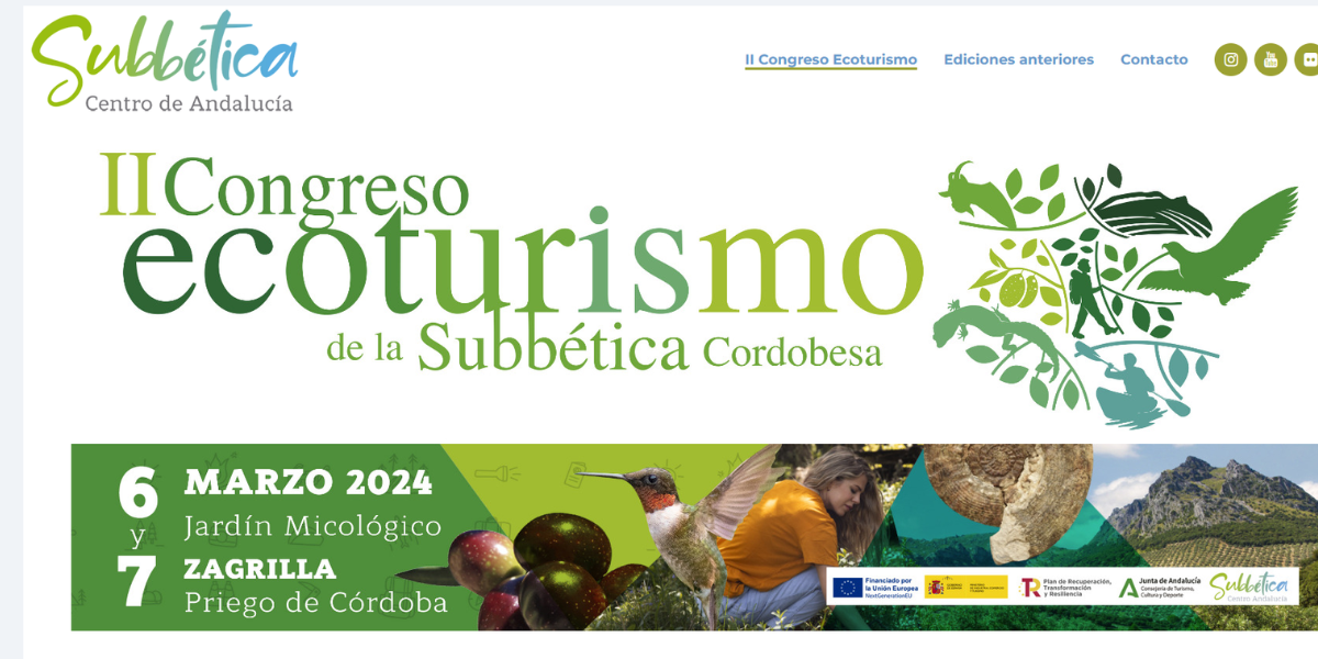 II CONGRESO de Ecoturismo de la Subbética