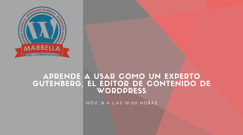 Aprende a usar como un experto Gutenberg, el editor de contenido de WordPress