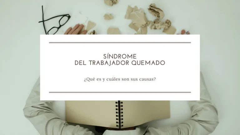 sindrome del trabajador quemado